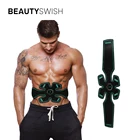BEAUTYSWISH 2020 Trends Ab Toner Belt Electronic Muscle Trainer For Fat Burner Weight Loss Ab Massager Belt
