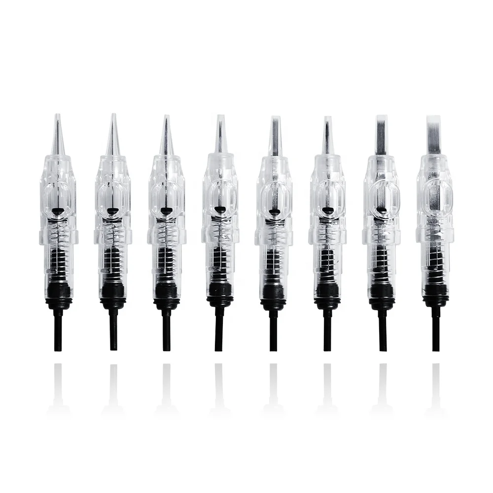 Tattoo Cartridge Needles Kit RL Round Liner Microblading Needle Permanent Makeup for Electric Machine Power supply, Black
Tattoo Cartridge Needles Kit RL Round Liner Microblading Needle Permanent Makeup for Electric Machine Power supply, Black