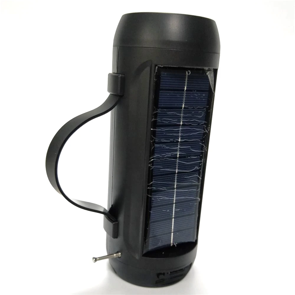 Popular Solar BT Speaker with Flashlight Portable Handled Wireless Speaker with FM Radio Rechargeable Battery Speakers
Popular Solar BT Speaker with Flashlight Portable Handled Wireless Speaker with FM Radio Rechargeable Battery Speakers
