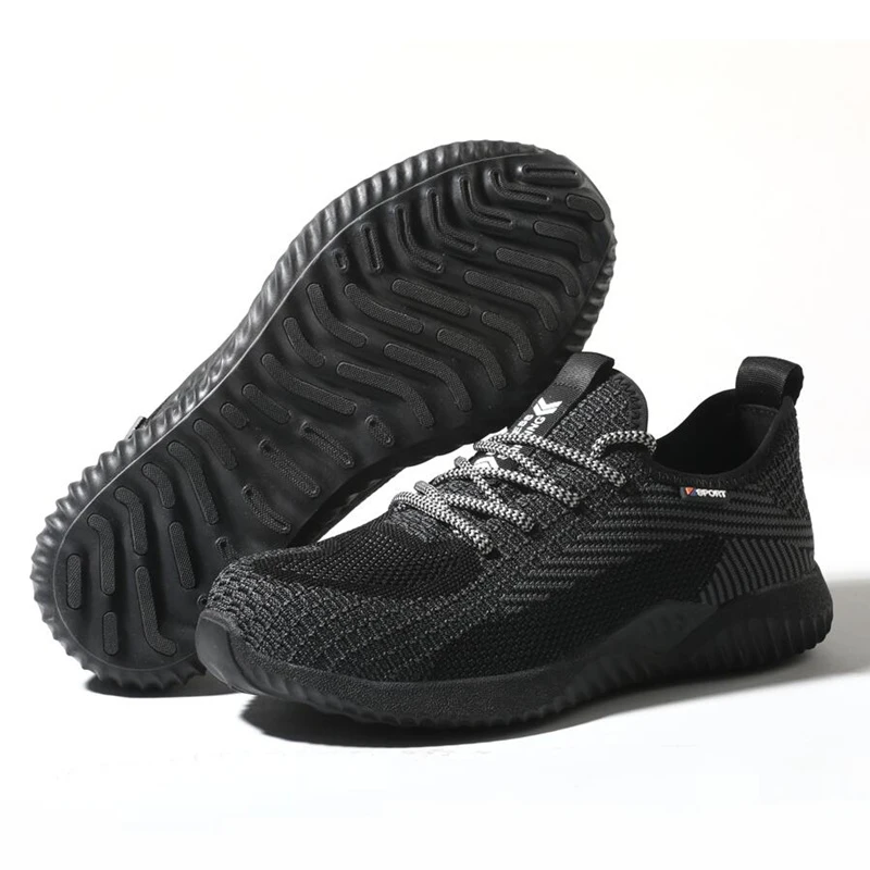 Lightweight Breathable Sneakers with Steel Toe Puncture-Proof Boots Indestructible Shoes Men Safety Work Shoes, Four season,breathable,autumn and winter,new grey
Lightweight Breathable Sneakers with Steel Toe Puncture-Proof Boots Indestructible Shoes Men Safety Work Shoes, Four season,breathable,autumn and winter,new grey