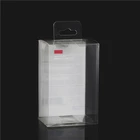 Small clear plastic retail packaging case packing boxes for hair brush