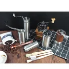 Best price hand operated 100ml conical burr manual coffee grinder, High quality kitchen gadgets manual coffee grinder burr