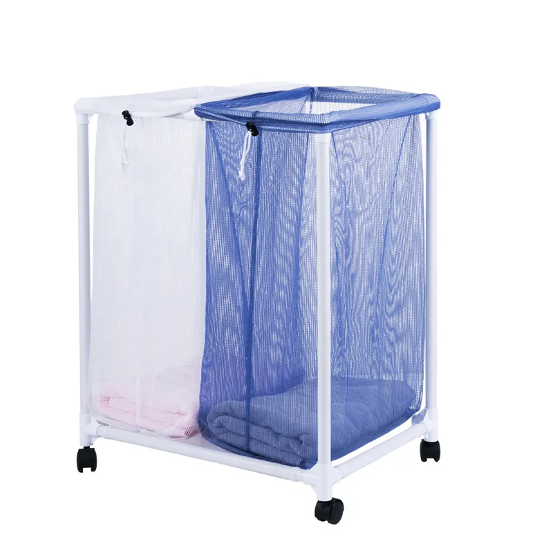 foldable hamper household trending collapsible plastic laundry basket wheeled, Blue and white
foldable hamper household trending collapsible plastic laundry basket wheeled, Blue and white