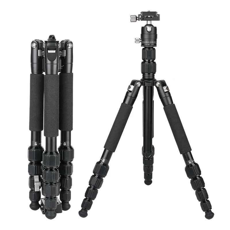 Professional Heavy Duty Aluminum Camera Tripod Removable leg Negative Folding Reversible Tripod, Black
Professional Heavy Duty Aluminum Camera Tripod Removable leg Negative Folding Reversible Tripod, Black