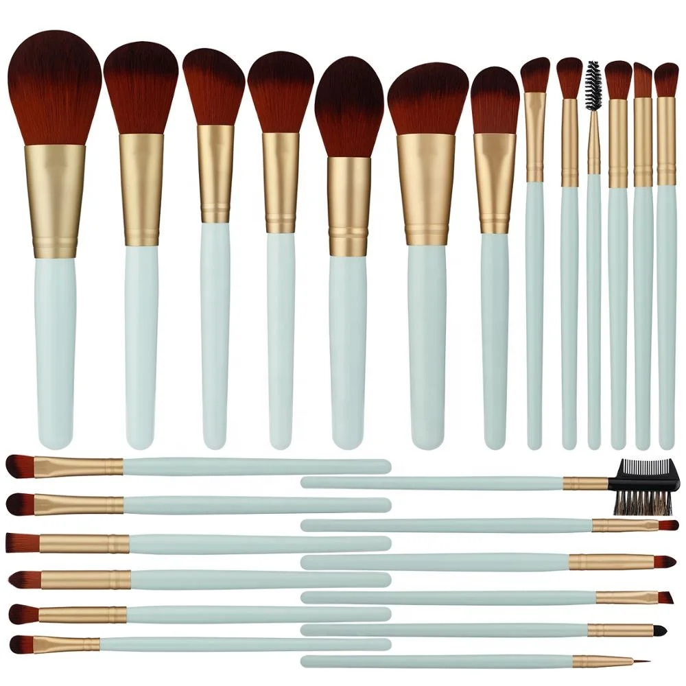 BS-MALL 25pcs makeup brushes Wholesale mint green makeup brush set practical kabuki beauty tools
BS-MALL 25pcs makeup brushes Wholesale mint green makeup brush set practical kabuki beauty tools