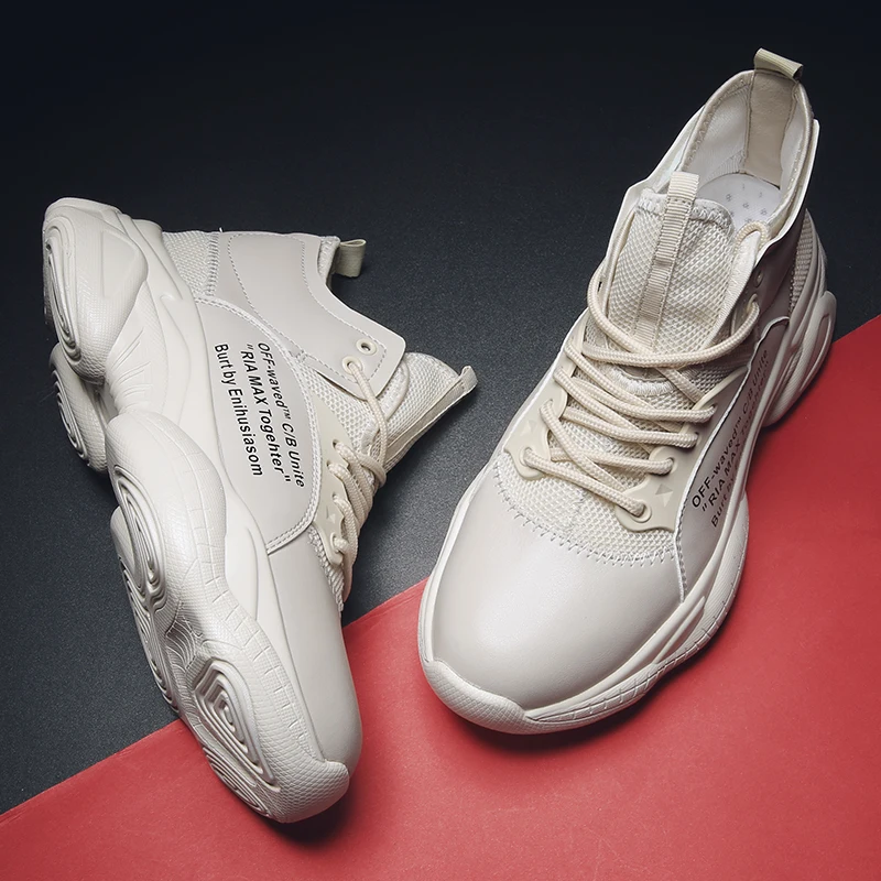 New thick-soled daddy shoes for men go with breathable mesh red shoes casual shoes men sport
New thick-soled daddy shoes for men go with breathable mesh red shoes casual shoes men sport