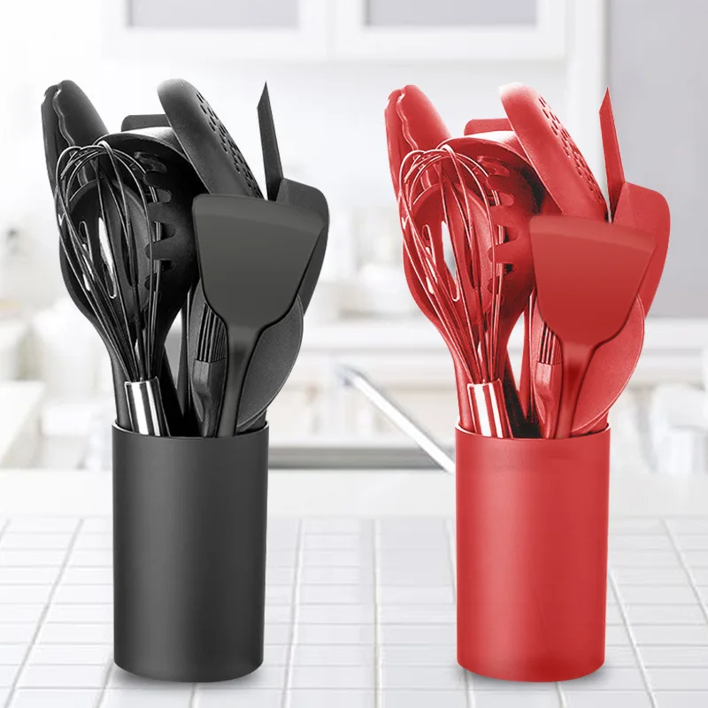 Free Sample 15pcs Kitchen Accessories Tool Set Red silicone Cooking Kitchenware Utensils set Non Stick utensilios de cocina, Custom color
Free Sample 15pcs Kitchen Accessories Tool Set Red silicone Cooking Kitchenware Utensils set Non Stick utensilios de cocina, Custom color