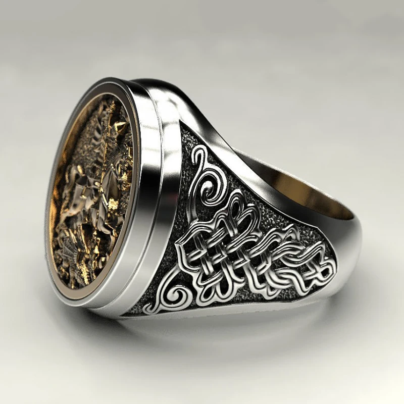 Hot Punk Cool Male Finger Ring Two Color Gold Metal Vintage Knight Rings Ancient Roman Soldier Malone Ring
Hot Punk Cool Male Finger Ring Two Color Gold Metal Vintage Knight Rings Ancient Roman Soldier Malone Ring