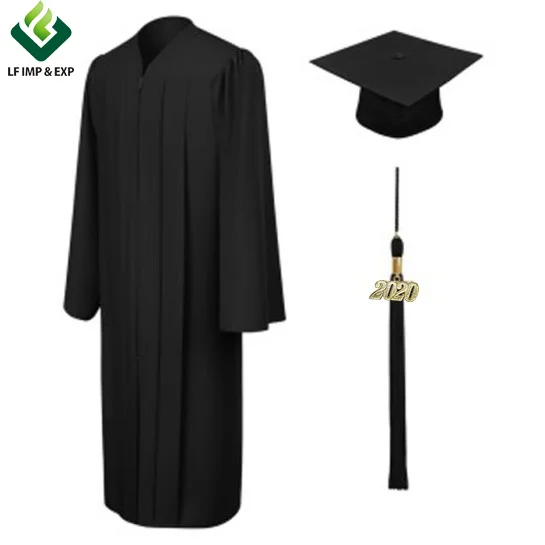 Wholesale matte bachelor gown Three piece set including hat, dress, tassel, 64+ rich in color
Wholesale matte bachelor gown Three piece set including hat, dress, tassel, 64+ rich in color