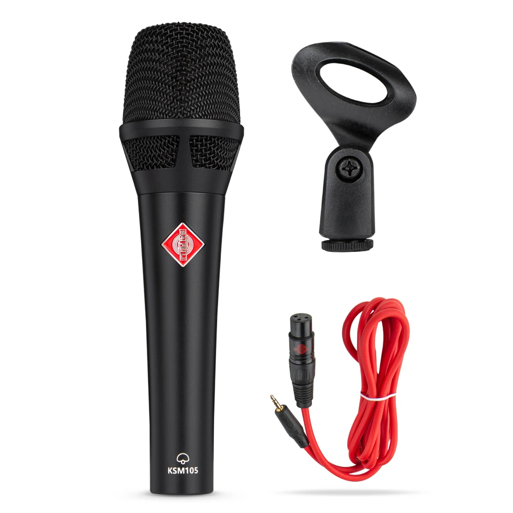 BAIFEILI KSM Heart-Shaped Directivity High Quality Premium Wireless Studio Condenser Dynamic Microphone
BAIFEILI KSM Heart-Shaped Directivity High Quality Premium Wireless Studio Condenser Dynamic Microphone