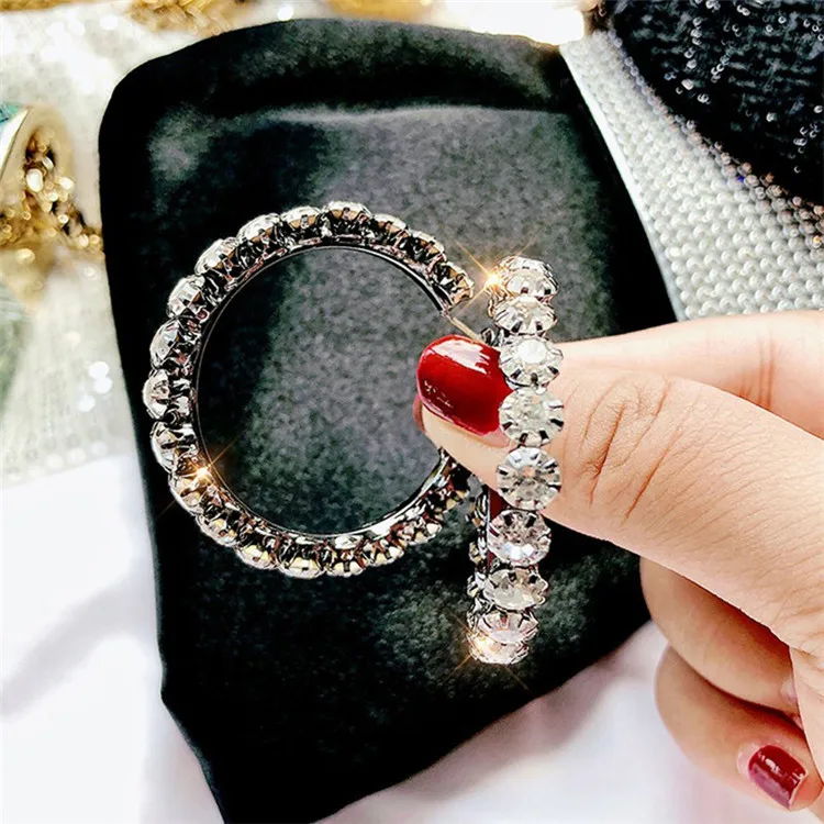2020 925 Sterling Silver Big Circle Shiny CZ Crystal Hoop Earrings Rhinestone Hoop Earrings Women, Silver gold
2020 925 Sterling Silver Big Circle Shiny CZ Crystal Hoop Earrings Rhinestone Hoop Earrings Women, Silver gold