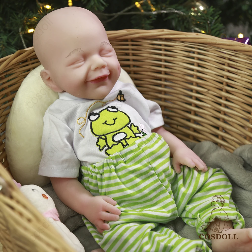 Custom full platinum silicone body real silicone reborn baby dolls popular reborn boy doll
Custom full platinum silicone body real silicone reborn baby dolls popular reborn boy doll