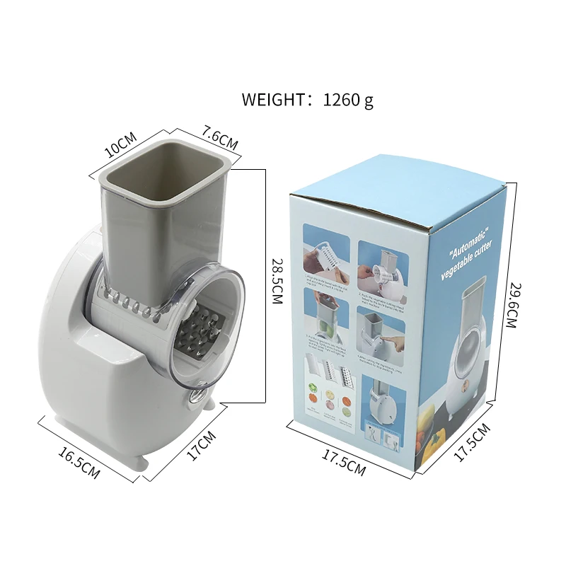 Factory Outlet New stainless steel multi-function Automatic Big Kitchen Portable Electric Garlic Vegetable Chopper
Factory Outlet New stainless steel multi-function Automatic Big Kitchen Portable Electric Garlic Vegetable Chopper