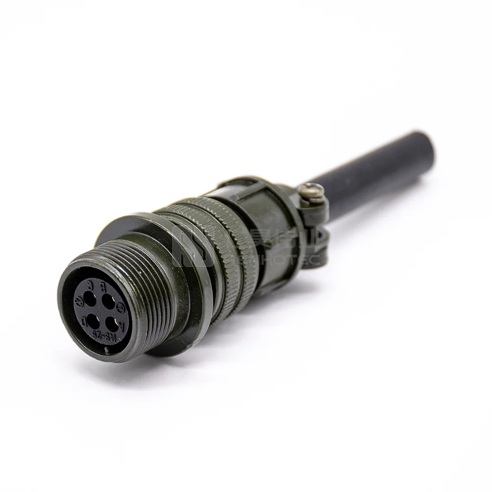 MS3101A14S-2S 4 Pin Cable Connecting Receptacle 5015 Connector
MS3101A14S-2S 4 Pin Cable Connecting Receptacle 5015 Connector