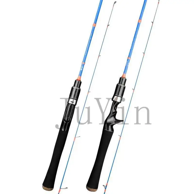 Weihai factory wholesale super soft road rod carbon horse mouth solid core adjustable ultra light stream white fishing bass rod, Black/blue
Weihai factory wholesale super soft road rod carbon horse mouth solid core adjustable ultra light stream white fishing bass rod, Black/blue