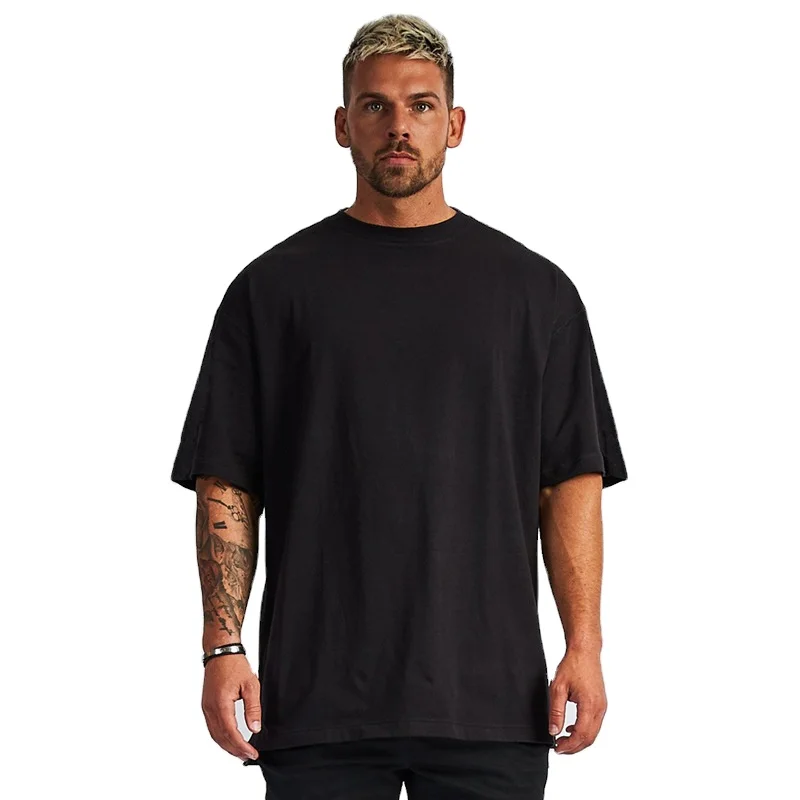 New design luxury 100% cotton quality cotton loose fit little drop shoulder brand blank men oversized t shirt
New design luxury 100% cotton quality cotton loose fit little drop shoulder brand blank men oversized t shirt