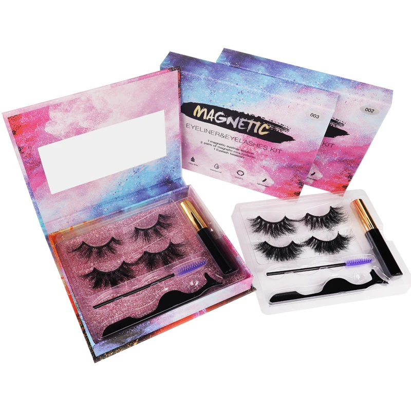 High Quality Newest Magnetic Eyelashes 25mm Mink Eyelashes With Eyeliner pen eyelashes magnetic packaging, Natural black
High Quality Newest Magnetic Eyelashes 25mm Mink Eyelashes With Eyeliner pen eyelashes magnetic packaging, Natural black