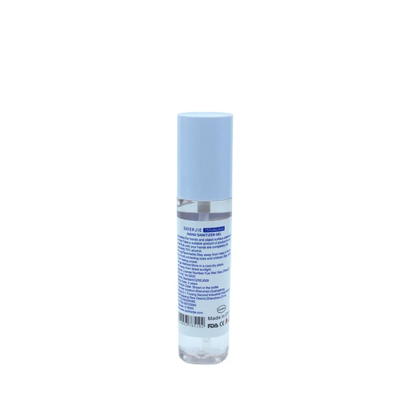 SHIERJIE 75% ethanol hand sanitizer gel wash free disinfectant hand instant fast dry
SHIERJIE 75% ethanol hand sanitizer gel wash free disinfectant hand instant fast dry