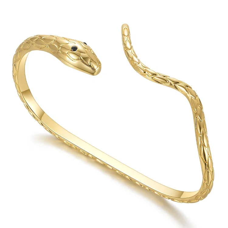 Latest High Quality 18K Gold Plated Brass Jewellry Unique Design Palm Snake Shape Bracelet B212236
Latest High Quality 18K Gold Plated Brass Jewellry Unique Design Palm Snake Shape Bracelet B212236