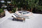 Deck Composite Solid Decking Newly Made Solid Decking Hard Wearing Solid CoExtrusion Composite Deck