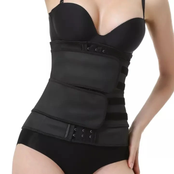 Fitness Women Fajas Waist Trainer Body Shaper Sweat Belt Waist Trimmer Slimming Shapewear For Men Women, Black
Fitness Women Fajas Waist Trainer Body Shaper Sweat Belt Waist Trimmer Slimming Shapewear For Men Women, Black