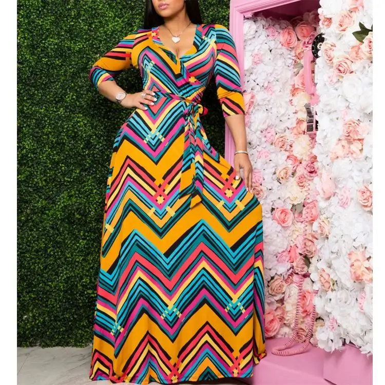 Wholesale clothing modern elegent ethiopia women plus size floral long maxi dress IM_8573
Wholesale clothing modern elegent ethiopia women plus size floral long maxi dress IM_8573
