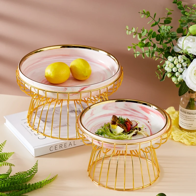 Vintage Style Ceramic Fruit Snack Plate Counter Top Fruit Tray Stand Basket Household Decoration For Christmas, White/pink/green
Vintage Style Ceramic Fruit Snack Plate Counter Top Fruit Tray Stand Basket Household Decoration For Christmas, White/pink/green