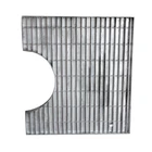 Heavy duty steel grid trench drain grating covers