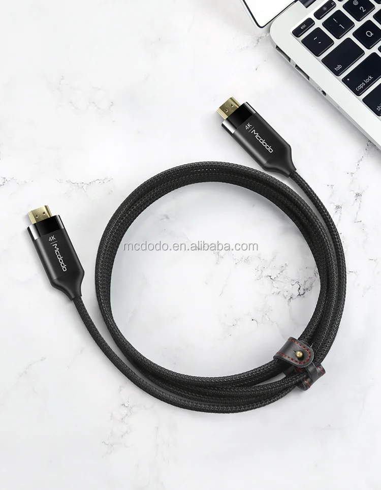 Mcdodo New 2019 Trending Product Aluminum Alloy 1.4 2.0 3840p 2160p 4K Resolution HD-MI to HD-MI Nylon Cable Ps2 Ps3 Ps4 Hdtv - ANKUX.COM