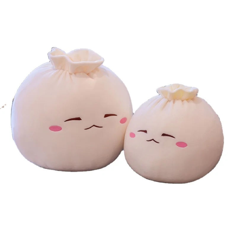 Free shipping Cute stuffed bun doll decompression vent dumpling doll plush pillow funny props decoration gift plush toy
Free shipping Cute stuffed bun doll decompression vent dumpling doll plush pillow funny props decoration gift plush toy