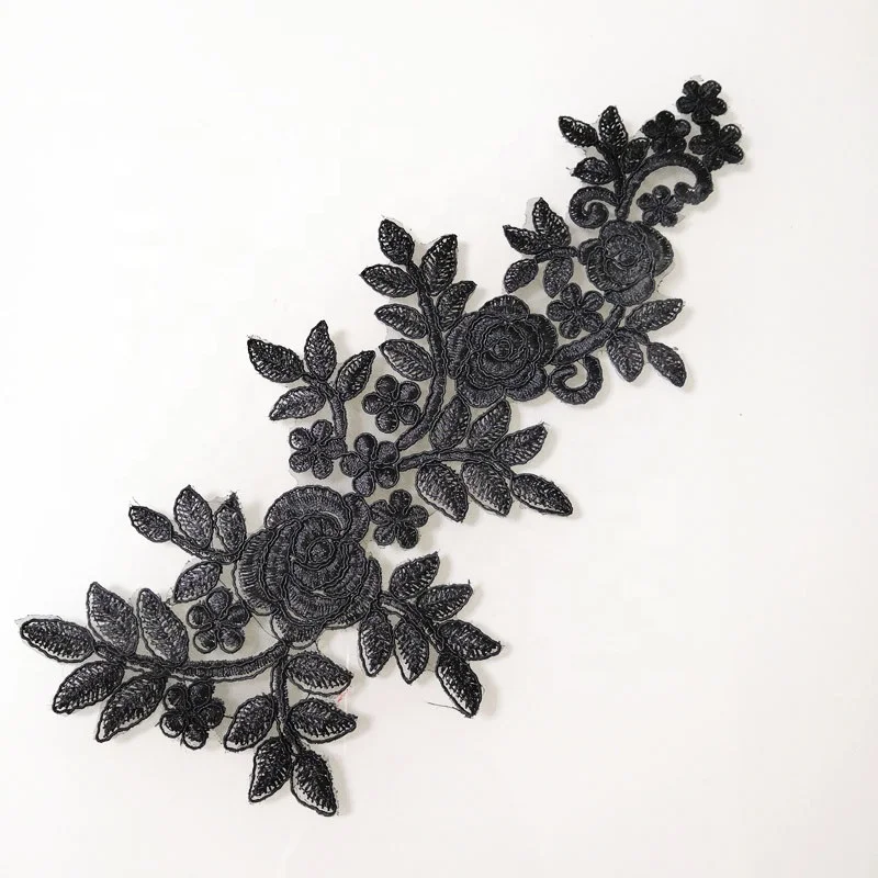 Hot selling sew on multicolor sleeves lace applique for wedding dress, Accept customized color
Hot selling sew on multicolor sleeves lace applique for wedding dress, Accept customized color