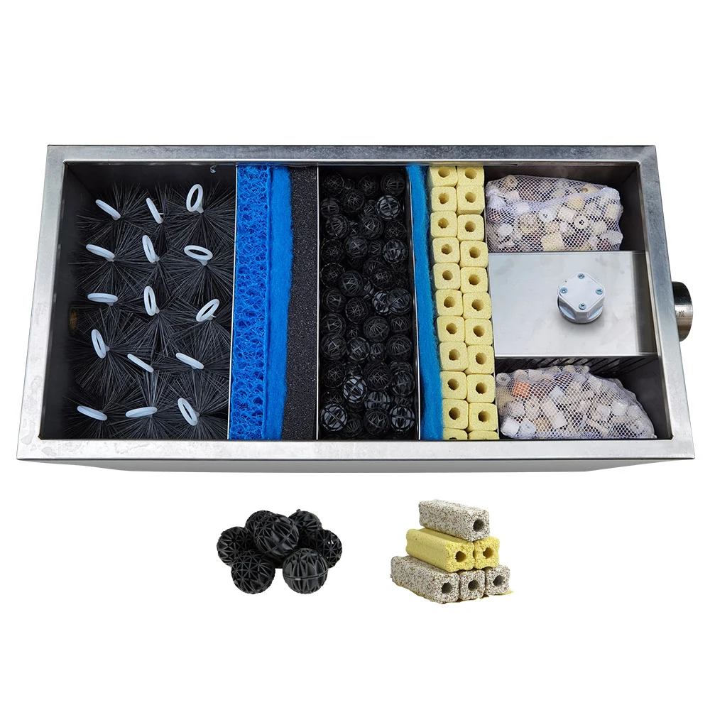Wholesale stainless steel best koi fish pond bead filters koi pond biostep filter
Wholesale stainless steel best koi fish pond bead filters koi pond biostep filter