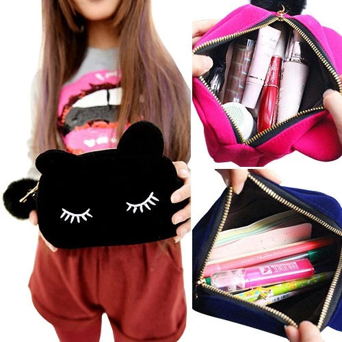 Fashion Portable Cartoon Cat Coin Storage Case Travel Makeup Pouch Cosmetic Bag, 4 colors
Fashion Portable Cartoon Cat Coin Storage Case Travel Makeup Pouch Cosmetic Bag, 4 colors