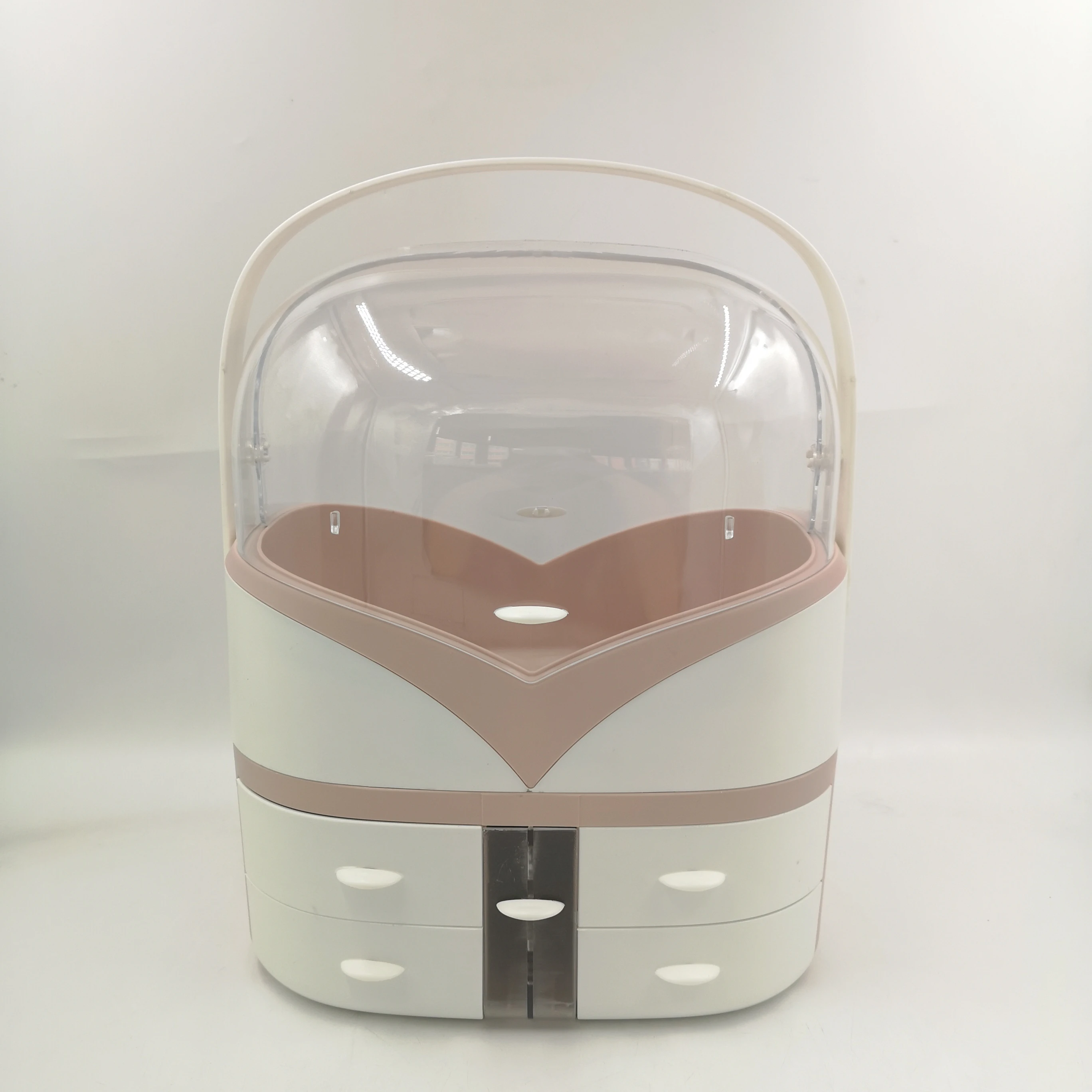 Choice Fun Transparent dust-proof cosmetic storage box large capacity household makeup organizer container
Choice Fun Transparent dust-proof cosmetic storage box large capacity household makeup organizer container