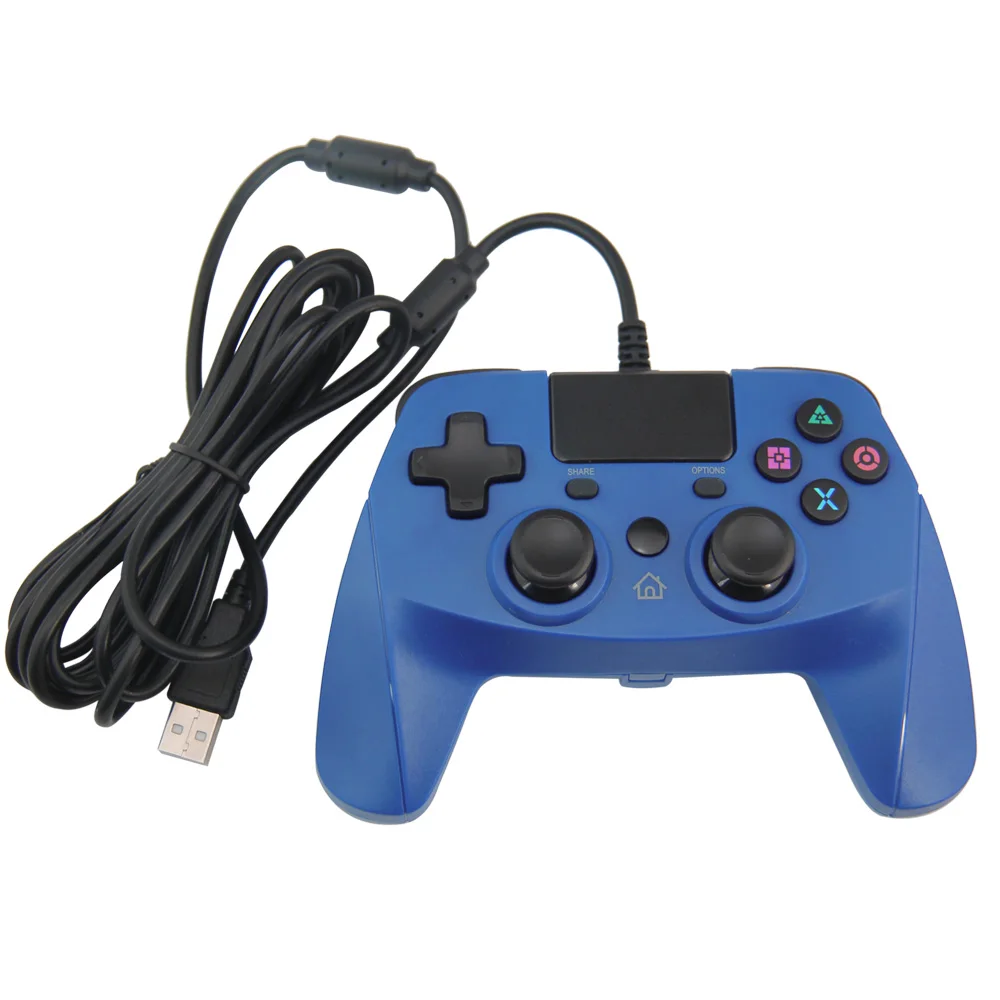 

Factory Sale Top Selling Wired PS4 Controller USB Wired Gamepad Game Controller Slim/ps4 Pro/pc for Playstation 4/PS4/PS3, Fullcolor