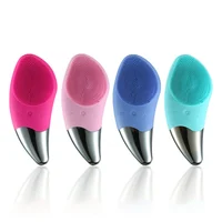 waterproof electric silicone face brush wholesale custom silicone face cleanser and massager brush
waterproof electric silicone face brush wholesale custom silicone face cleanser and massager brush