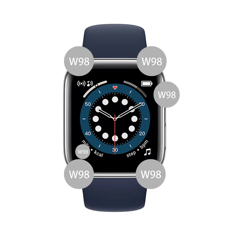 W98 Smart Bracelet Blood Oxygen Pressure Monitoring Sleeping Custom Silicone Wristbands Woman Fitness Watches
W98 Smart Bracelet Blood Oxygen Pressure Monitoring Sleeping Custom Silicone Wristbands Woman Fitness Watches
