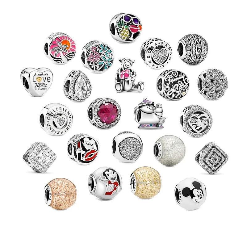 Thailand New Original LOGO 1 1 S925 Sterling Silver Pandora Jewelry Woman Charm Bracelet DIY Bead Gift
Thailand New Original LOGO 1 1 S925 Sterling Silver Pandora Jewelry Woman Charm Bracelet DIY Bead Gift