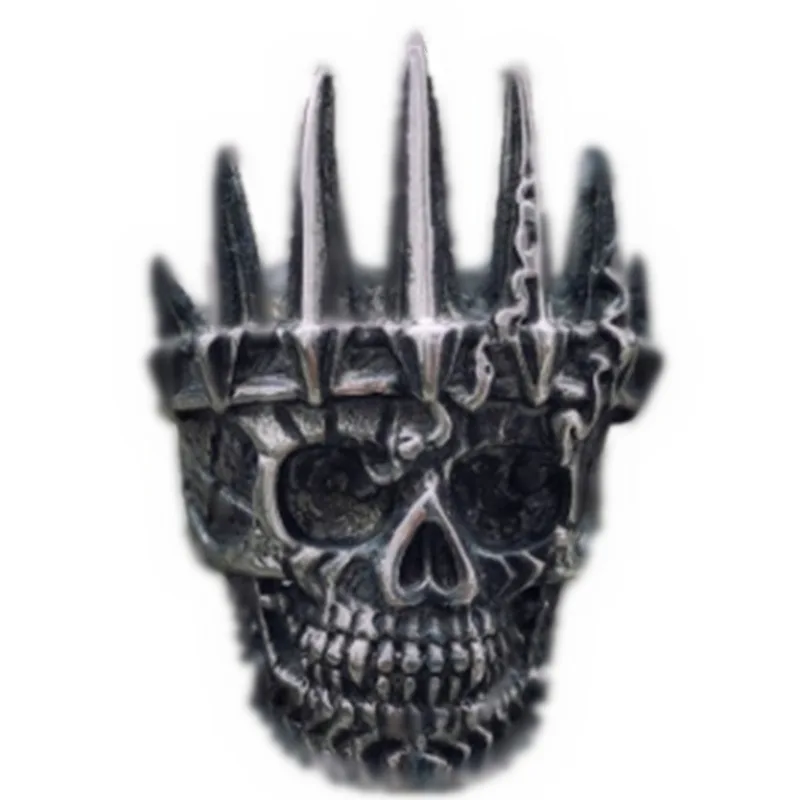 Personalized Gift Ring Exaggerated Punk Ring Nobility King Crown Skull Ring for Women, As show
Personalized Gift Ring Exaggerated Punk Ring Nobility King Crown Skull Ring for Women, As show