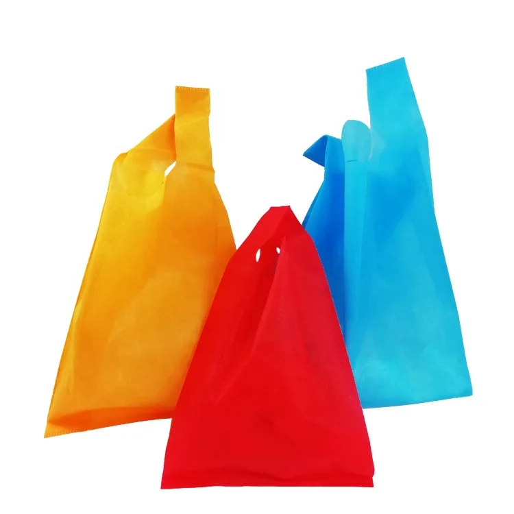 Eco-friendly spunbond nonwoven t-shirt bag shopping bag non woven vest bag for supermarket
Eco-friendly spunbond nonwoven t-shirt bag shopping bag non woven vest bag for supermarket