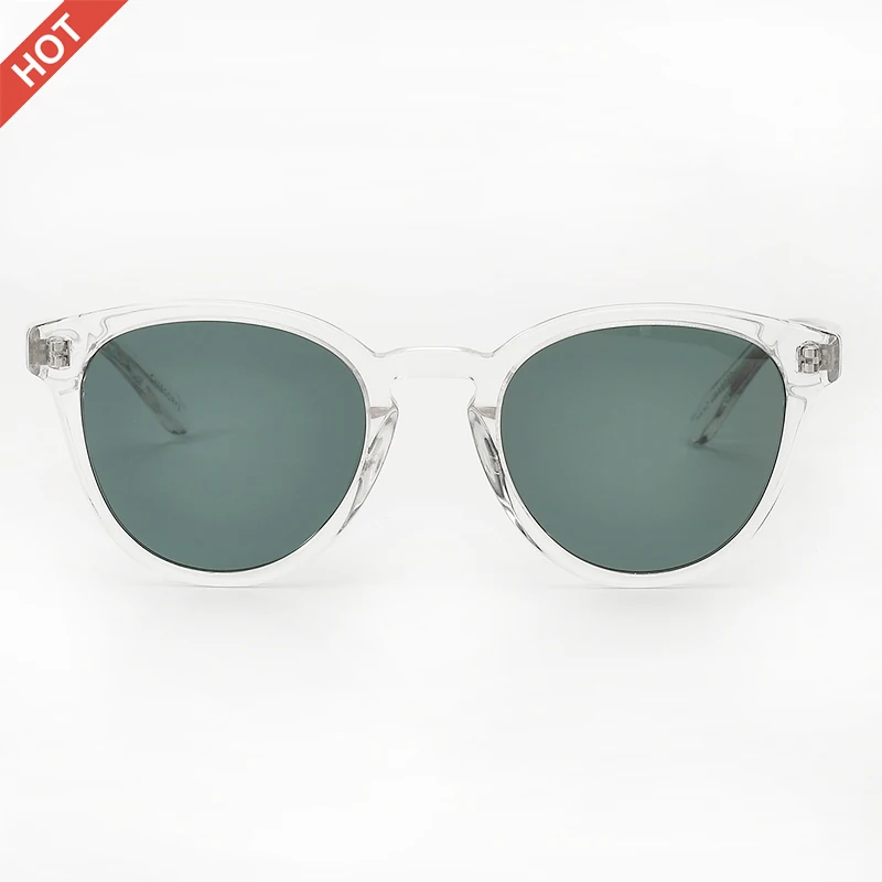 OSA7001B New fashion clear round acetate frame dark lens sunglasses 2019
OSA7001B New fashion clear round acetate frame dark lens sunglasses 2019