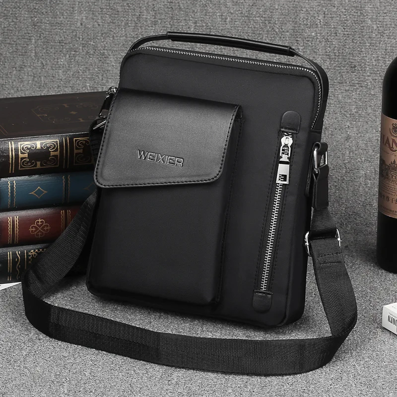 New Fashion Men Shoulder Bags High Quality Oxford Flap Messenger Bag Business Men's Travel Bags, Black,brown,red brown
New Fashion Men Shoulder Bags High Quality Oxford Flap Messenger Bag Business Men's Travel Bags, Black,brown,red brown