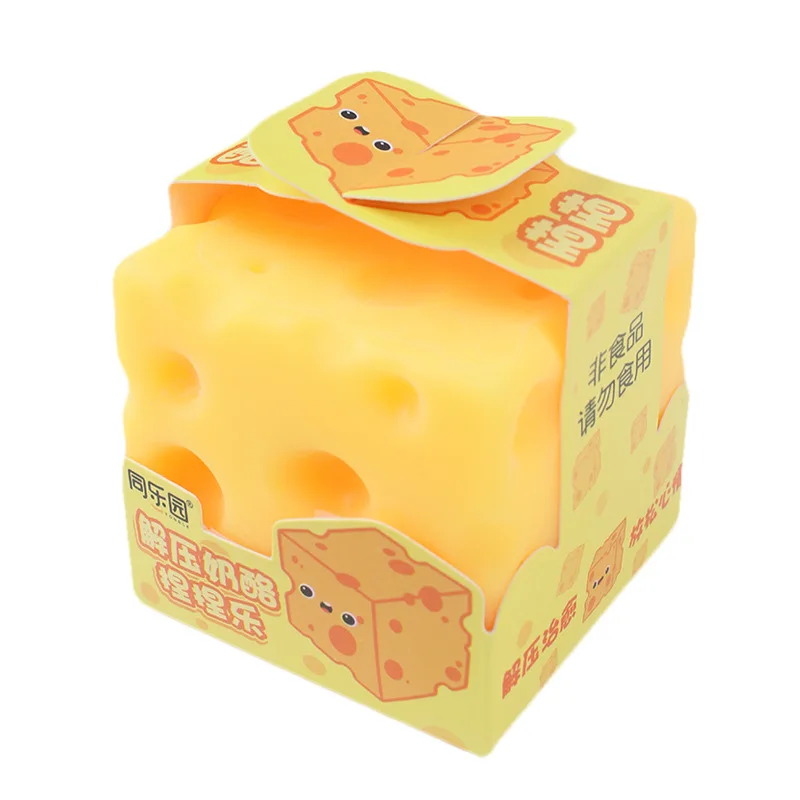 Square Cheese Pinch Fun Simulation Food Play Creative Stress Relief Toy Tofu Ball Stress Relief Vent Children Gift
Square Cheese Pinch Fun Simulation Food Play Creative Stress Relief Toy Tofu Ball Stress Relief Vent Children Gift