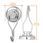 Neodymium hook magnets with handles magnet hanger