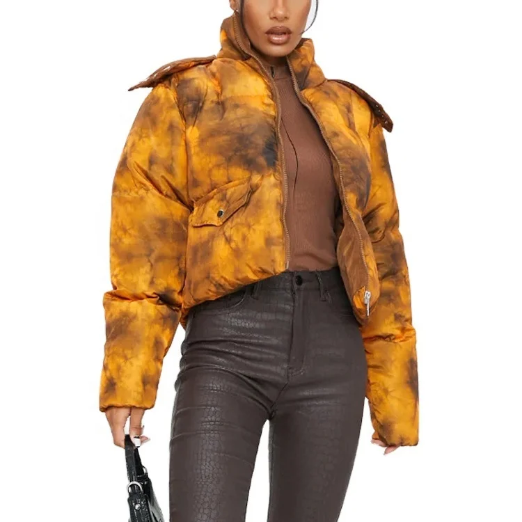 2021 Stylish Nylon Tie Dye Stand Collar Zip Up Hooded Puffer Jacket Women Fashion Crop Jacket cropped puffer jacket, Black, navy, red, dark grey, green, white,or customized
2021 Stylish Nylon Tie Dye Stand Collar Zip Up Hooded Puffer Jacket Women Fashion Crop Jacket cropped puffer jacket, Black, navy, red, dark grey, green, white,or customized