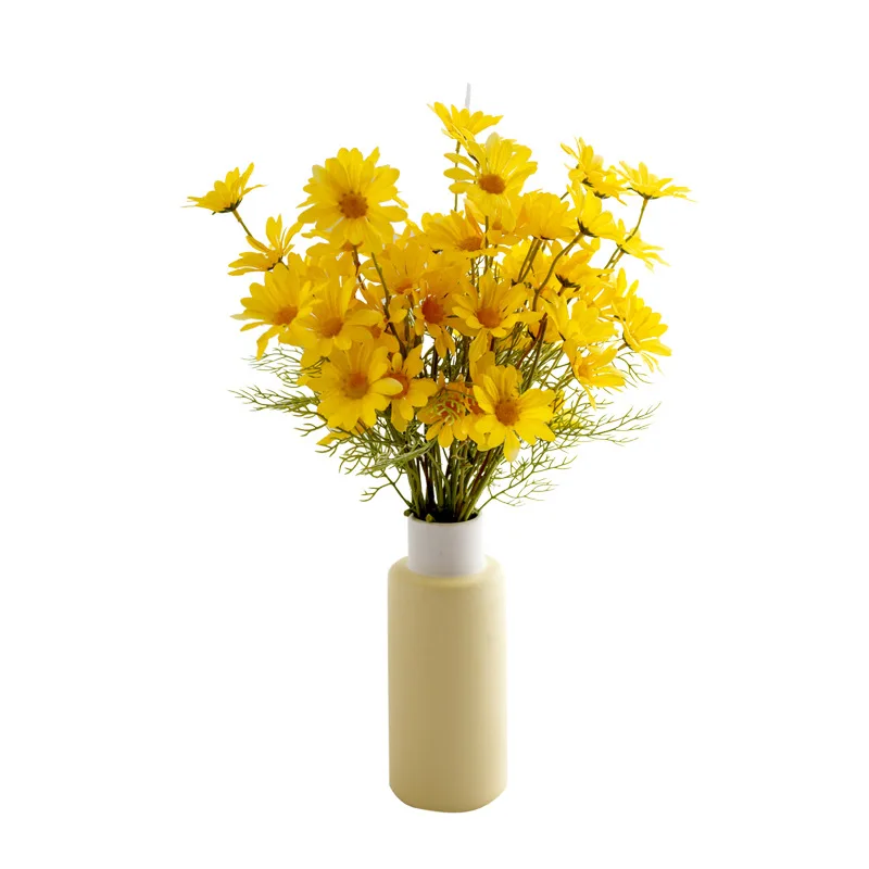 JOY best-selling artificial flower small daisy artificial flower bouquet for living room decoration artificial plant flowers
JOY best-selling artificial flower small daisy artificial flower bouquet for living room decoration artificial plant flowers