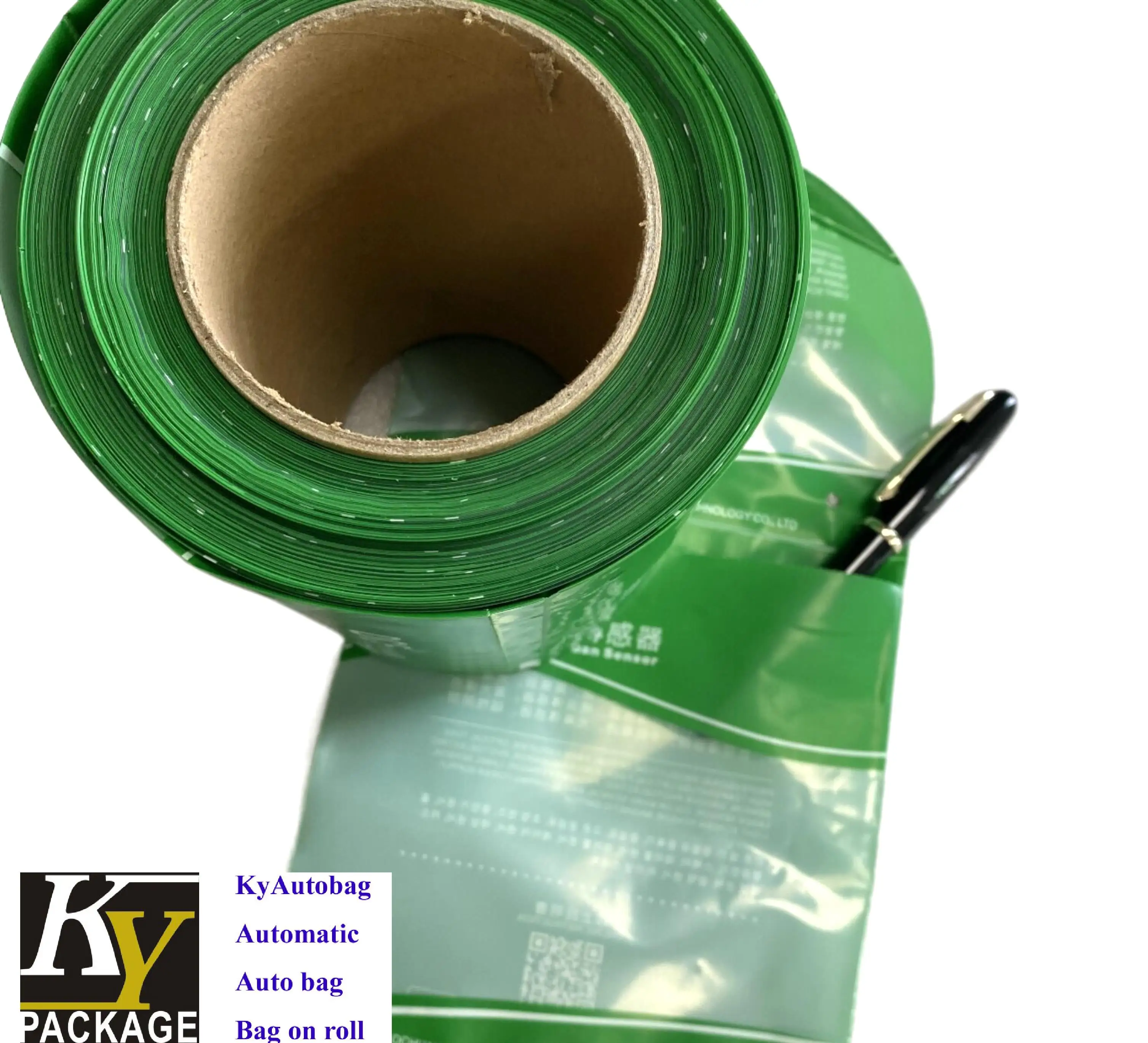LDPE plastic Pre-opened polybag on a Roll auto bag