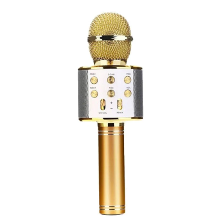 Cheap Wholesale Handheld Portable Mini Wireless Microphone Karaoke Microphone, Gold
Cheap Wholesale Handheld Portable Mini Wireless Microphone Karaoke Microphone, Gold