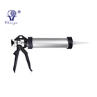 Refillable mini heated epoxy sausage caulking gun