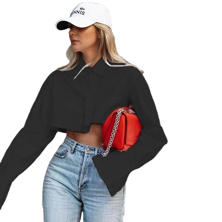 2021 New Stylish Fall Summer Tee Shirt Women Cheap Designer Sexy Black White Long Sleeve Crop Top T Shirt
2021 New Stylish Fall Summer Tee Shirt Women Cheap Designer Sexy Black White Long Sleeve Crop Top T Shirt